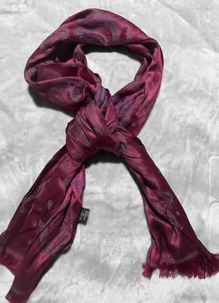 Écharpe bordeaux à motifs paisley - Élégance et douceur, zustand: Neu, 4,00 €, 4,90 € inklusive Vinted-Käuferschutz