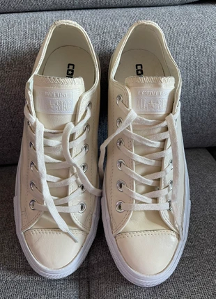 New 😍 : converse basse / blanche crème / cuir véritable /39 / très bon état, brand: Converse, condition: Very good, size: 39, €36.00, €38.50 includes Buyer Protection Pro