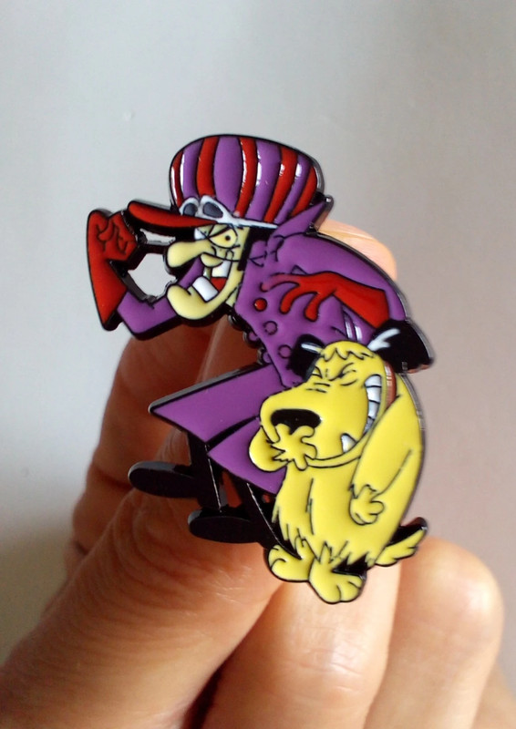 Wacky Races ‘Dastardly and Muttley’ Pin Metal Badge Pins | Vinted