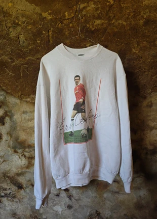 💜 Trés chouette sweat Cantona vintage 💜, brand: Vintage, condition: Very good, size: M, €42.00, €44.80 includes Buyer Protection Pro