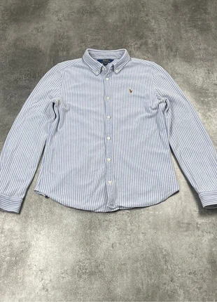 Chemise Oxford Coton piqué rayé , Ralph Lauren, marca: Ralph Lauren, estado: Muy bueno, tamaño: XL / 42 / 14, 27,00 €, 29,05 € Protección al comprador incluida