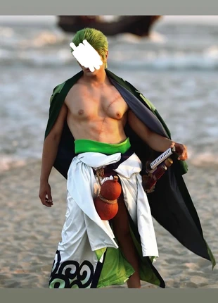 Cosplay Zoro Wanokuni, merk: Miccostumes, staat: Nieuw zonder prijskaartje, maat: XL / 42 / 14, € 65,00, € 68,95 inclusief Kopersbescherming