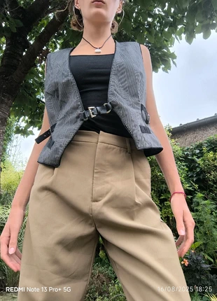 Veston style décalé et vintage très original style tim burton, marque: Vintage Dressing, état: Satisfaisant, taille: M / 38 / 10, 9,00 €, 10,15 € Protection acheteurs incluse