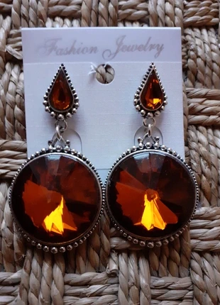 Boucles d’oreilles ambre – Neuves, condizioni: Nuovo senza cartellino, €3.00, €3.85 include la Protezione acquisti