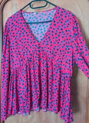 Haut Camaïeu fleuri manches longues – neuf, brand: Camaïeu, condizioni: Ottime, taglia: XL / IT 46 / EU 42, €10.50, €11.73 include la Protezione acquisti