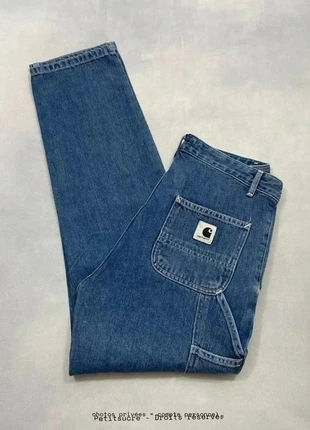 Jean Carhartt wip Bleu Marine W’ Pierce Pant 100% coton Jean Droit Knee pant - S w26 /1220R, marque: Carhartt, état: Très bon état, taille: S / 36 / 8, 49,00 €, 52,15 € Protection acheteurs (Pro) incluse