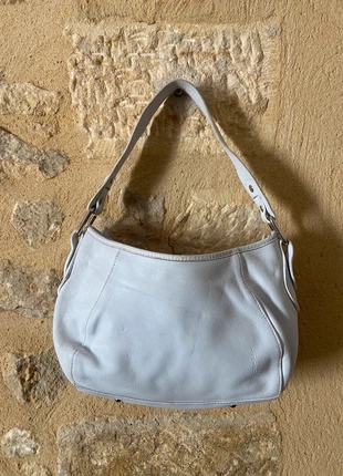 Petit sac à main en cuir blanc  Texier, brand: Texier, condition: Very good, €14.90, €16.35 includes Buyer Protection