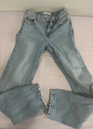 Jeans Y2K vita media donna | Denim vintage anni 2000, marke: Pull & Bear, zustand: Neu, größe: XS / 34 / 6, 5,00 €, 5,95 € inklusive Vinted-Käuferschutz