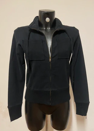 Real vintage glam urban y2k black zip cardigan, marque: Vintage Dressing, état: Neuf avec étiquette, taille: M / 38 / 10, 26,00 €, 28,00 € Protection acheteurs incluse