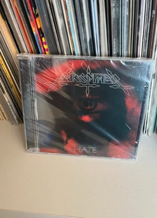 Sarcófago – Hate cd, staat: Nieuw met prijskaartje, € 15,00, € 16,45 inclusief Kopersbescherming
