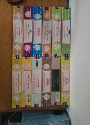 Lot de 12 paquets bâtonnets encens satya, brand: Satya, condition: New without tags, €12.00, €13.30 includes Buyer Protection Pro