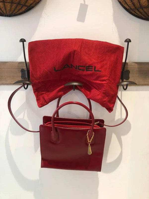 Sac Lancel rouge
