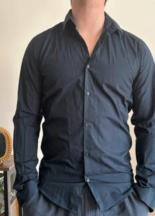 Primark - Chemise bleue marine, brand: Primark, condition: Very good, size: S, €3.00, €3.85 includes Buyer Protection