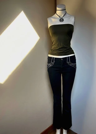 Denim y2k, marque: y2k, état: Très bon état, taille: XS / 34 / 6, 8,00 €, 9,10 € Protection acheteurs incluse