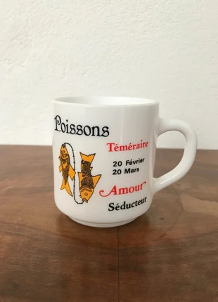 Mug astro poisson, brand: Arcopal, condition: Very good, €4.00, €4.90 includes Buyer Protection