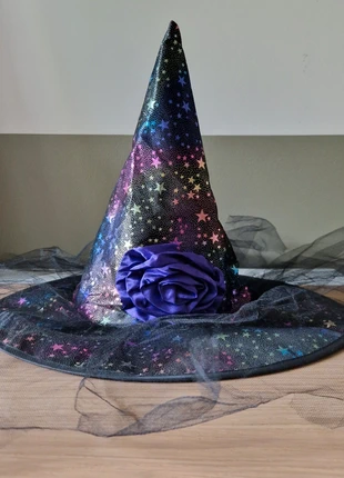 Heksen Hoed, marque: Karnevalswierts, état: Neuf sans étiquette, taille: Taille unique, 4,99 €, 5,94 € Protection acheteurs incluse
