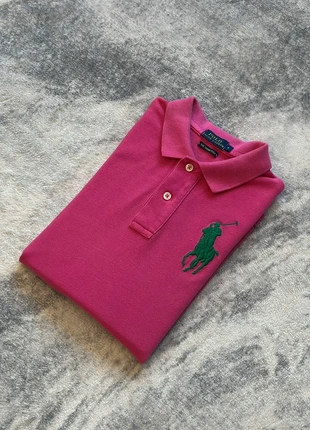Polo Ralph Lauren femme rose logo vert S, brand: Ralph Lauren, condizioni: Ottime, taglia: S / IT 40 / EU 36, €54.99, €58.44 include la Protezione acquisti Pro