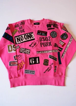 Dsquared2 felpa donna uomo XS rosa
ricamato nuova man woman sweatshirt winter, brand: Dsquared2, condizioni: Nuovo con cartellino, taglia: XS, €150.00, €158.20 include la Protezione acquisti