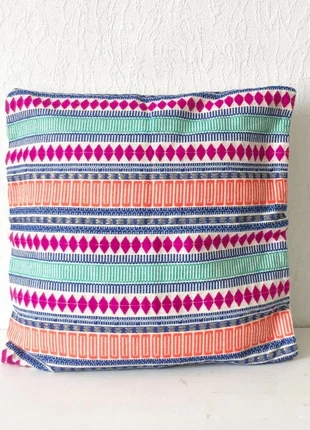 Joli housse de coussin brodée bohème, estado: Novo sem etiquetas, tamanho: 45 x 45 cm, €14.00, €15.40 inclui Proteção do Comprador Pro
