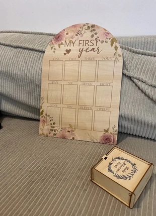 Tableau + carte 1-12 mois, marque: Shein, état: Très bon état, 2,00 €, 2,80 € Protection acheteurs incluse