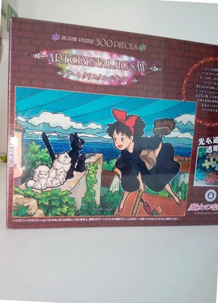 Puzzle 300p -Art crystal Kiki la petite sorcière – Studio Ghibli – Effet vitrail – Neuf, marque: Ghibli, état: Neuf avec étiquette, 30,00 €, 32,20 € Protection acheteurs (Pro) incluse