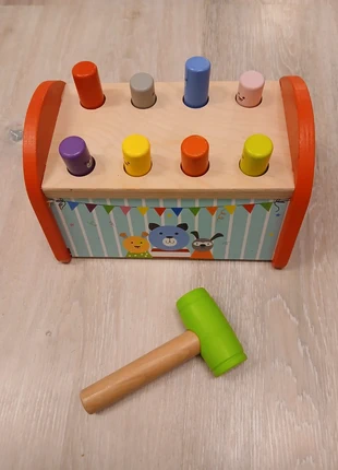 Banc à marteler en bois Playtive, marke: Playtive, zustand: Sehr gut, größe: 18–24 Monate / 86, 5,00 €, 5,95 € inklusive Vinted-Käuferschutz