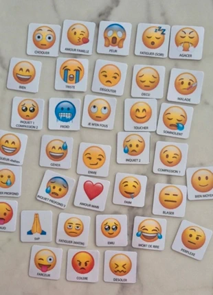 Pictogrammes émotions autiste, brand: pecs, condition: New with tags, size: 3 years / 98 cm, €8.00, €9.10 includes Buyer Protection Pro