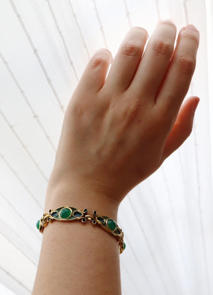 Vintage Bracelet in the Art Nouveau Style • ca. 1980, marca: Vintage, estado: Muito bom, €28.00, €30.10 inclui Proteção do Comprador