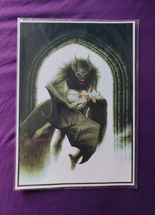 Poster gotico illustrato di Dracula, marque: Alternative, état: Très bon état, 9,00 €, 10,15 € Protection acheteurs incluse