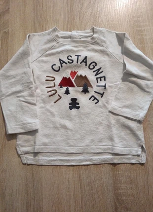 T-shirt Lulu Castagnette, merk: Lulu Castagnette, staat: Heel goed, maat: 18-24 maanden / 86 cm, € 2,00, € 2,80 inclusief Kopersbescherming