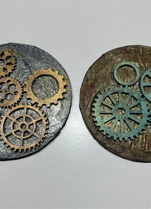 Sottobicchieri steampunk, marque: STEAMPUNK, état: Comme neuf, 5,50 €, 6,48 € Protection acheteurs incluse