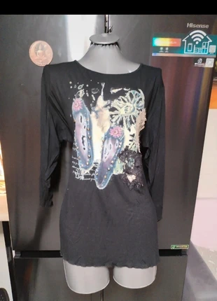 T-shirt donna, viscosa, elasticizzata, nuova, taglia L, bluse, mezza stagione, marca: Donna, estado: Nuevo sin etiquetas, tamaño: L / 40 / 12, 3,50 €, 4,38 € Protección al comprador incluida