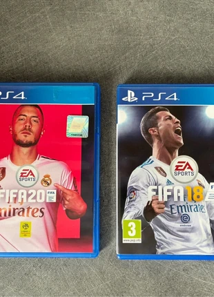 Fifa 18 + Fifa 20 PS4, condition: Very good, €3.00, €3.85 includes Buyer Protection