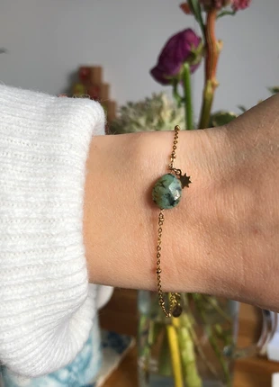 Bracelet chaîne dorée & pierre - NEUF, marke: Ikita, zustand: Neu, 8,00 €, 9,10 € inklusive Vinted-Käuferschutz