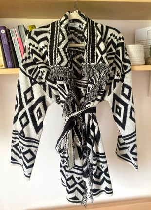 🤎Cardigan azteco con frange Brave Soul – Boho chic taglia L 🤎, merk: Brave Soul, staat: Heel goed, maat: L / 40 / 12, € 20,00, € 21,70 inclusief Kopersbescherming