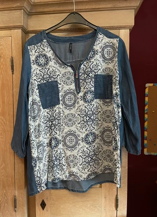 Jolie blouse bleu paprika T1, marque: paprika, état: Très bon état, taille: S / 36 / 8, 9,99 €, 11,19 € Protection acheteurs incluse