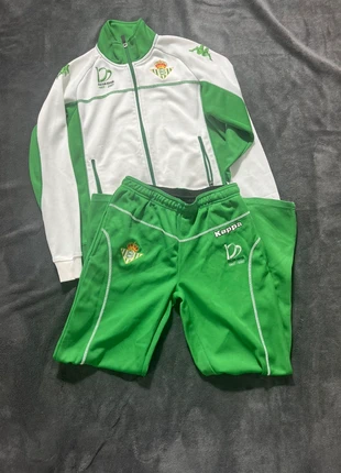 TrackSuit Vintage y2k 2000 Real Betis Seville Football Jogger Kappa, marque: Kappa, état: Bon état, taille: S / 36 / 8, 30,00 €, 32,20 € Protection acheteurs incluse