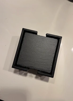 Schieferplatten Untersetzer 8 Stück, brand: keine ahnung, condizioni: Nuovo senza cartellino, €7.00, €8.05 include la Protezione acquisti