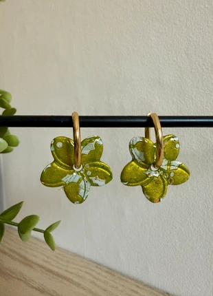 Pampilles 3cm fleur noel. Sans créole, condition: Very good, €3.50, €4.38 includes Buyer Protection Pro