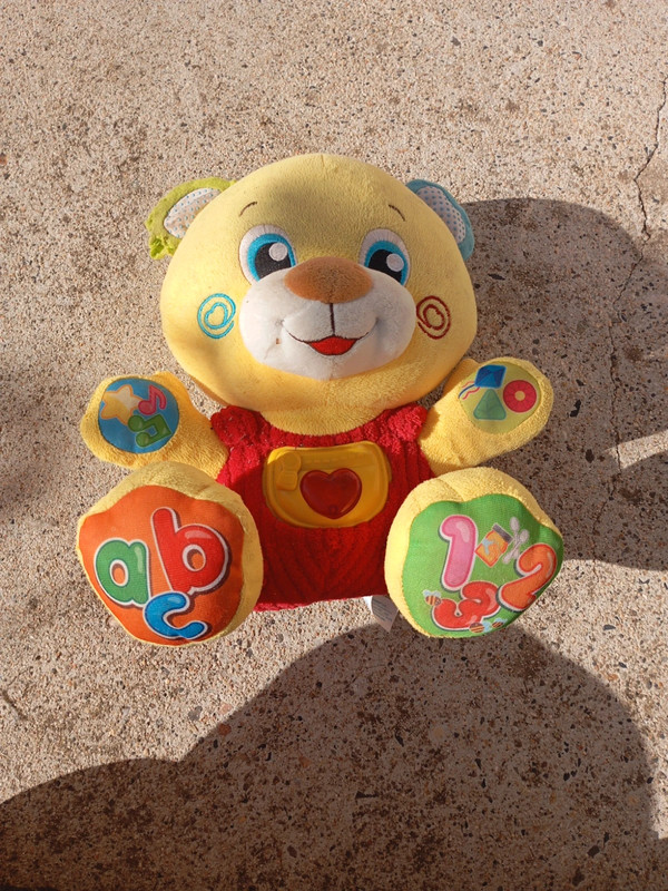 Peluche interactive Gaston le petit ourson