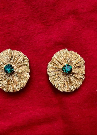 Vergulde oorbellen Yves Saint Laurent, brand: Yves Saint Laurent, condizioni: Ottime, €400.00, €420.70 include la Protezione acquisti