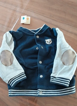 Dikke trui met knopen # maat 80 # obaibi, marca: Obaïbi, estado: Satisfatório, tamanho: 12-18 meses / 80 cm, €2.00, €2.80 inclui Proteção do Comprador