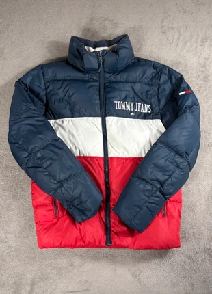 Doudoune marine blanche et rouge Tommy Hilfiger femme taille L, brand: Tommy Hilfiger, condition: Very good, size: L, €38.00, €40.60 includes Buyer Protection
