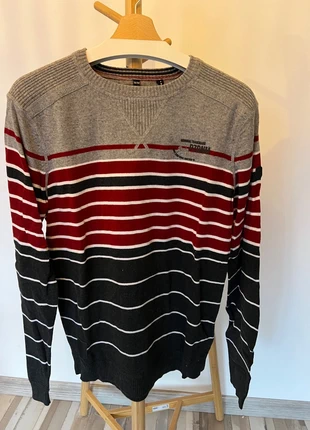 Pull homme rayures Point Zéro, brand: Point Zero, condition: Very good, size: M, €5.00, €5.95 includes Buyer Protection