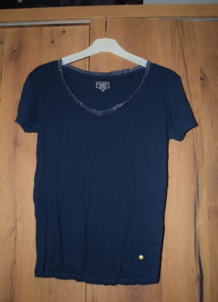 T-shirt Bleu Marine "C'est Beau la Vie", marca: Glamour, estado: Nuevo con etiquetas, tamaño: M / 38 / 10, 9,00 €, 10,15 € Protección al comprador incluida