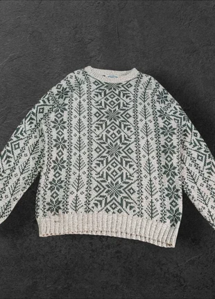 Pull Tricoté Knit Vintage Pattern Made in USA - Taille XL Homme -1781, brand: Vintage Dressing, condition: Very good, size: XL, €24.90, €26.85 includes Buyer Protection