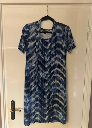 Leuke jurk blauw, merk: Omega, staat: Nieuw zonder prijskaartje, maat: S / 36 / 8, € 20,00, € 21,70 inclusief Kopersbescherming