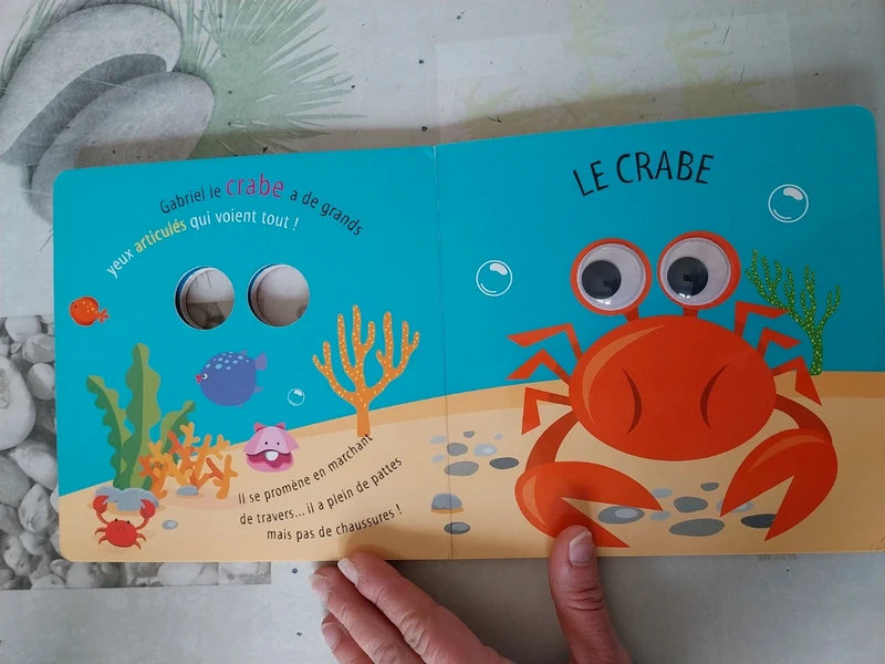 Livre Les animaux marins Mes grands yeux - photo numéro 3