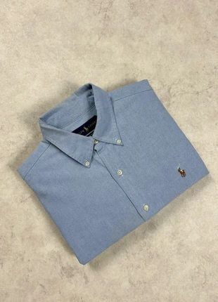 Chemises Oxford 100% coton Ralph Lauren style Old Money bleu logo brodé - taille S, brand: Ralph Lauren, condition: Very good, size: S, €40.00, €42.70 includes Buyer Protection Pro