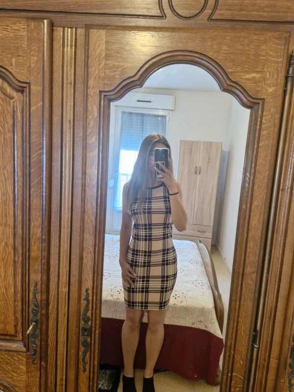 Robe rose